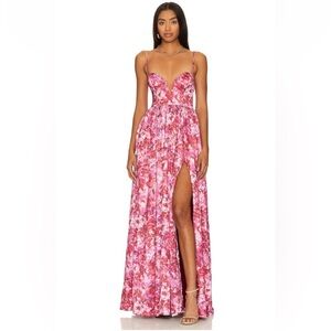 Lovers and Friends Mallory Gown Monet Floral